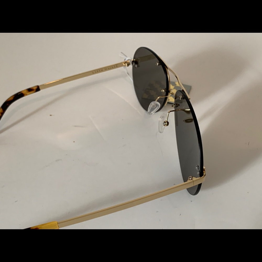 New! Karen Walker love hangover aviator gold - Picture 8 of 8